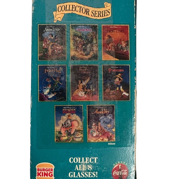 Vintage 1994 Disney Burger King Snow White Collector Series Glass w/original box - Picture 6 of 8